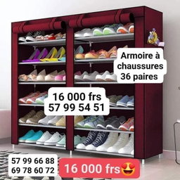 Range chaussures 36 paires
