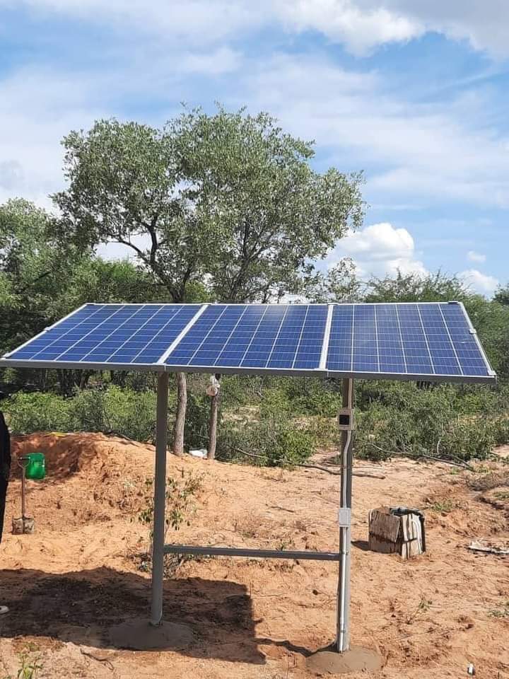 1hp Solar pump complete set _1