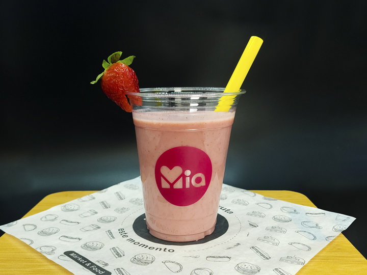 Batido de fresa