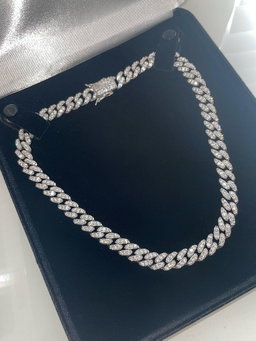  Real VVS 44.Ct  Cuban Chain 20MM  (MEN) 44.Ct 