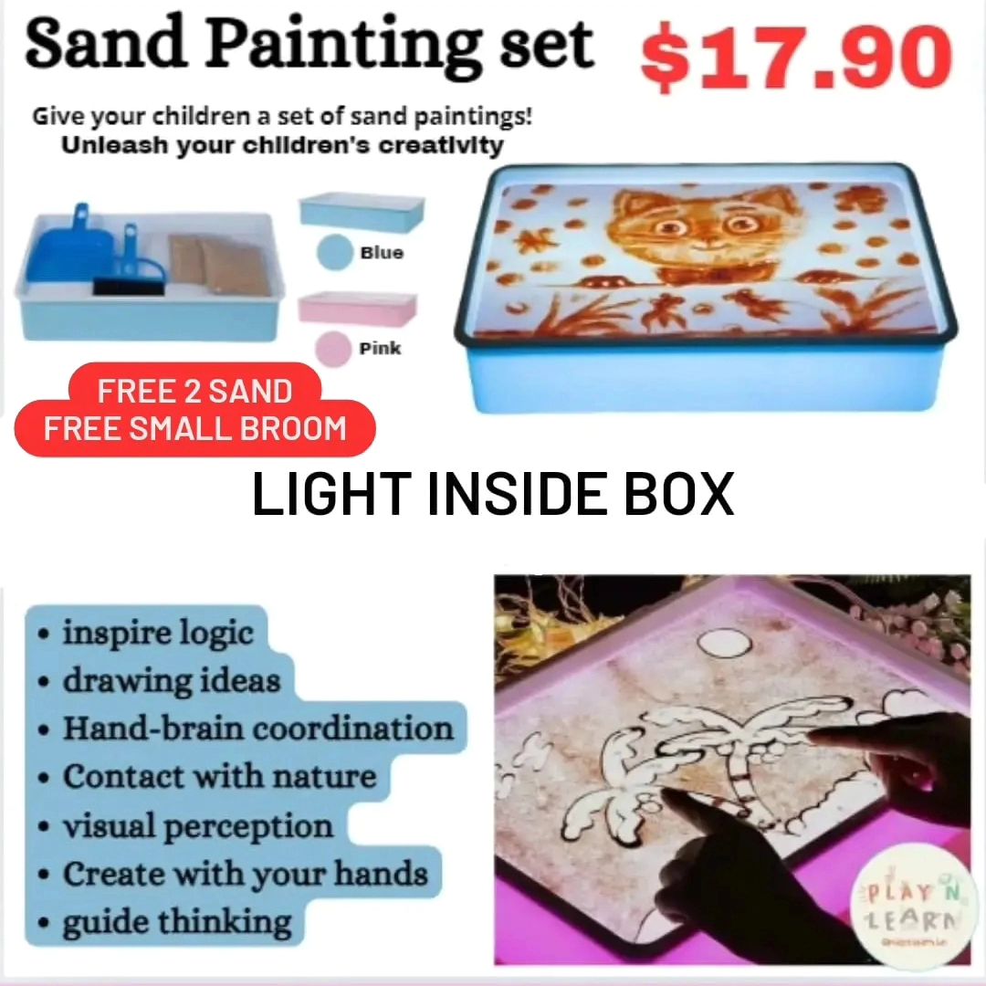 SAND PAINTING SET 