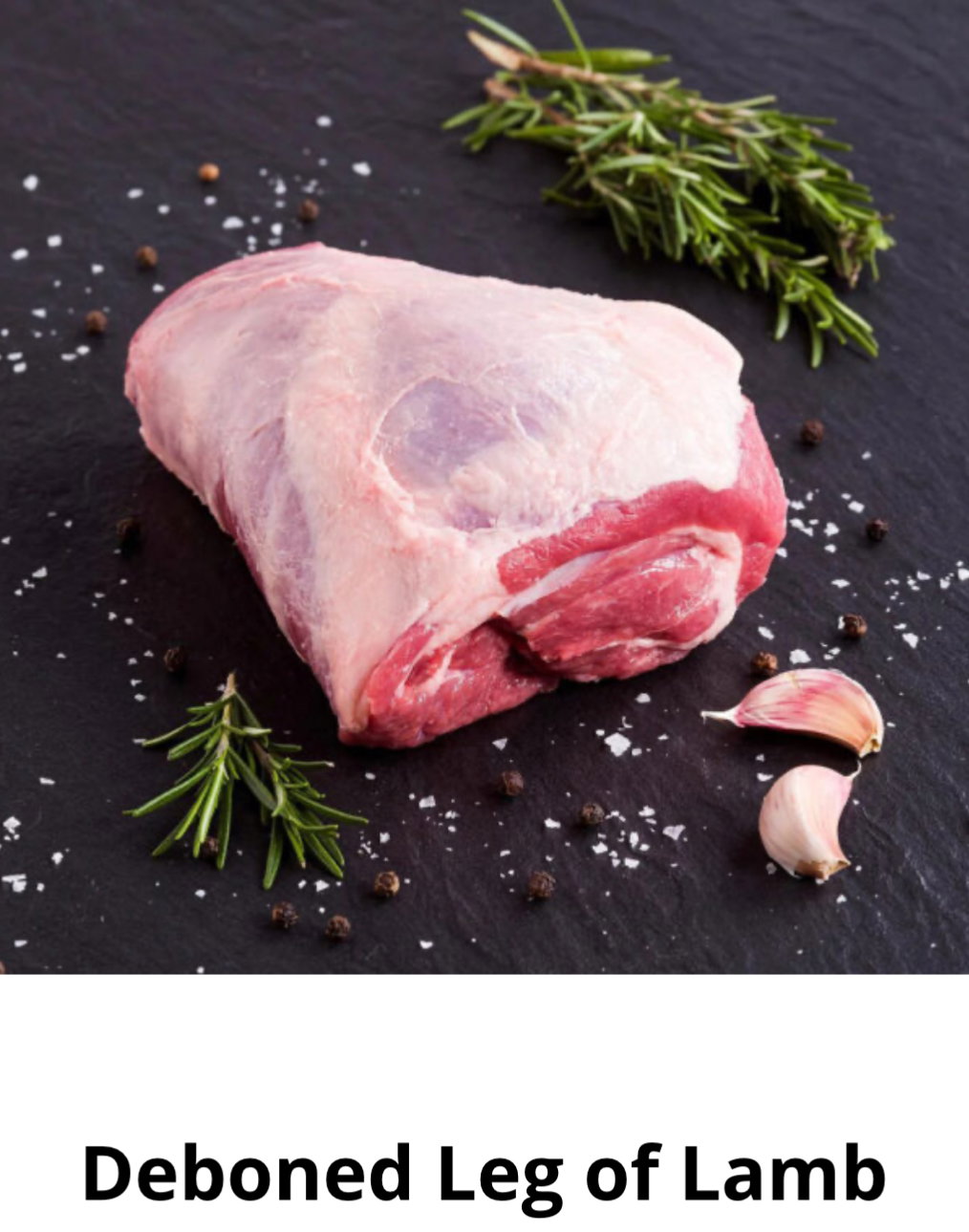 Lamb Leg Deboned