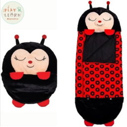 CUTE PLUSHIE + SLEEPING BAG 
