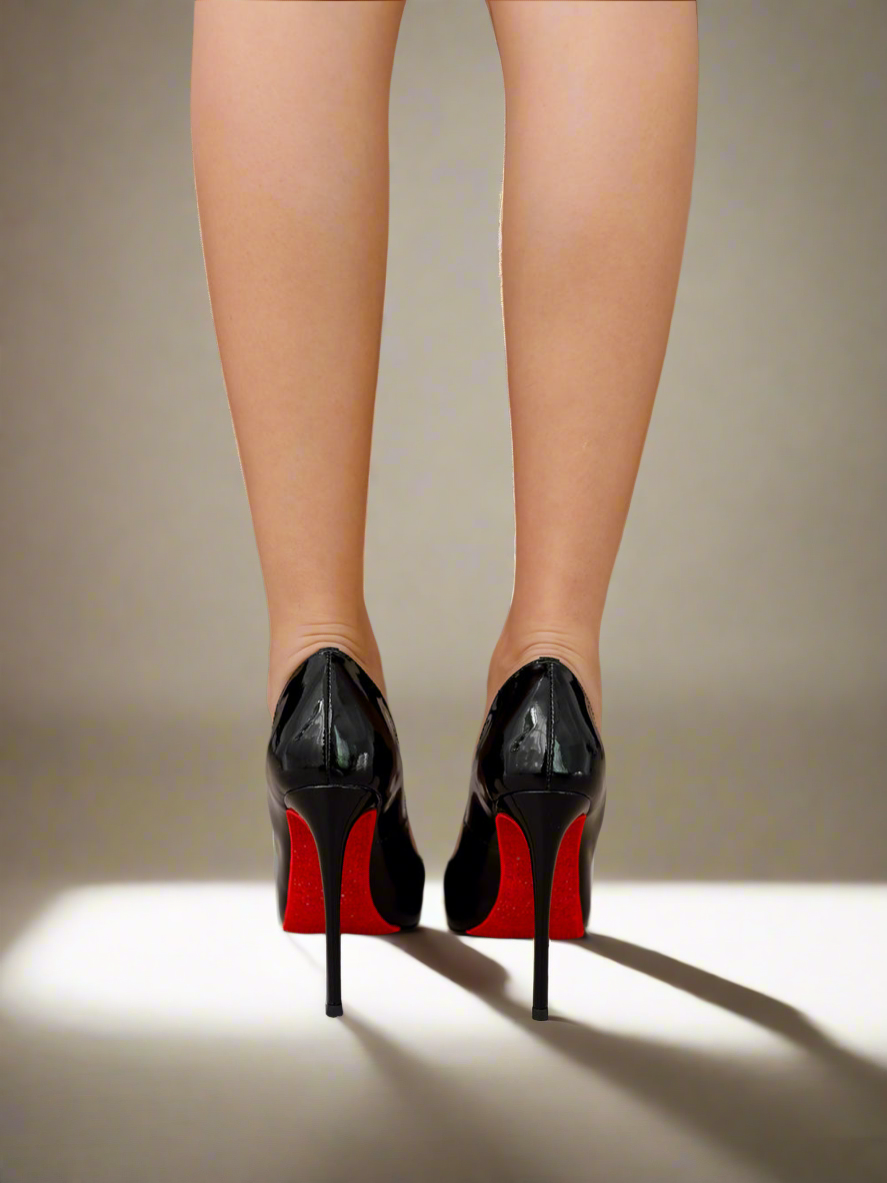 Grace Black Crystal Red Bottom_1