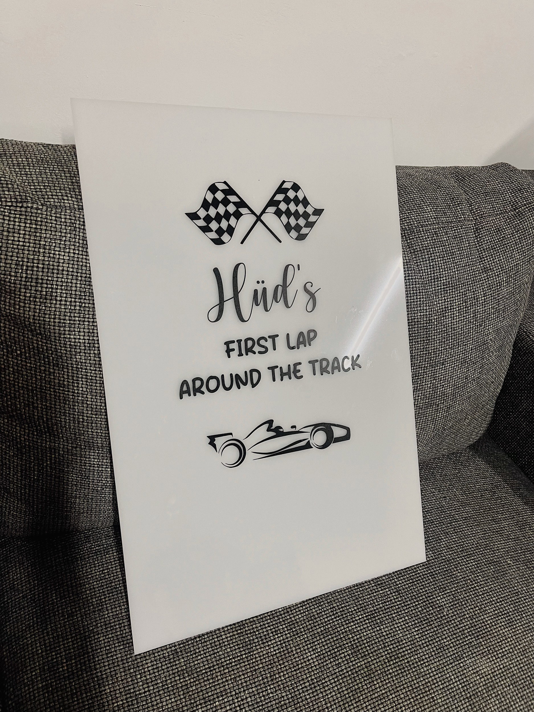 Acrylic Welcome Party Board _0