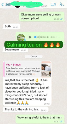 calming tea