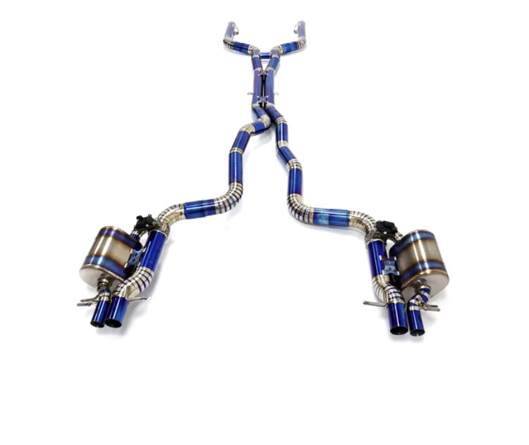 Valvetronic CPSA unique exhaust For 2020+ Benz W213 E63 4.0T performance valve titanium exhaust system TC4 titanium alloy exhaust muffler
