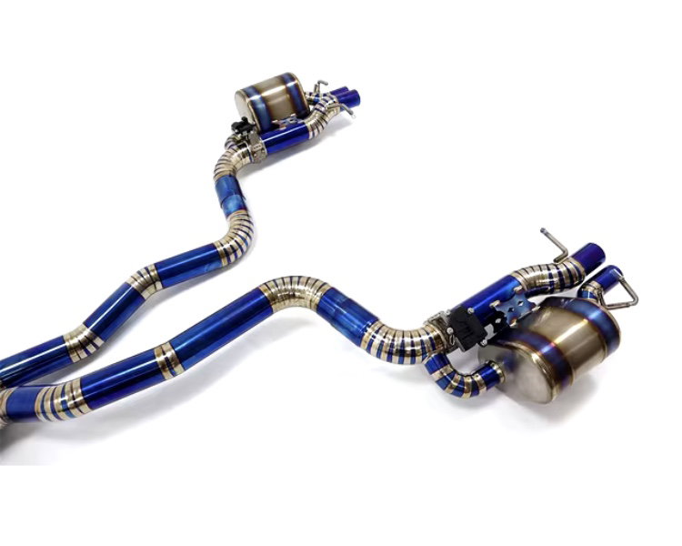 Valvetronic CPSA unique exhaust For 2020+ Benz W213 E63 4.0T performance valve titanium exhaust system TC4 titanium alloy exhaust muffler_2