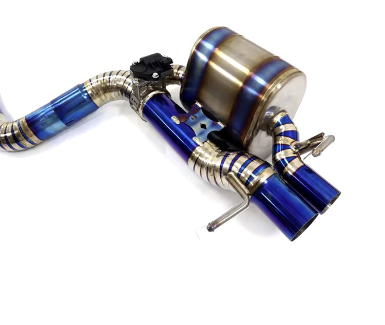 Valvetronic CPSA unique exhaust For 2020+ Benz W213 E63 4.0T performance valve titanium exhaust system TC4 titanium alloy exhaust muffler_3