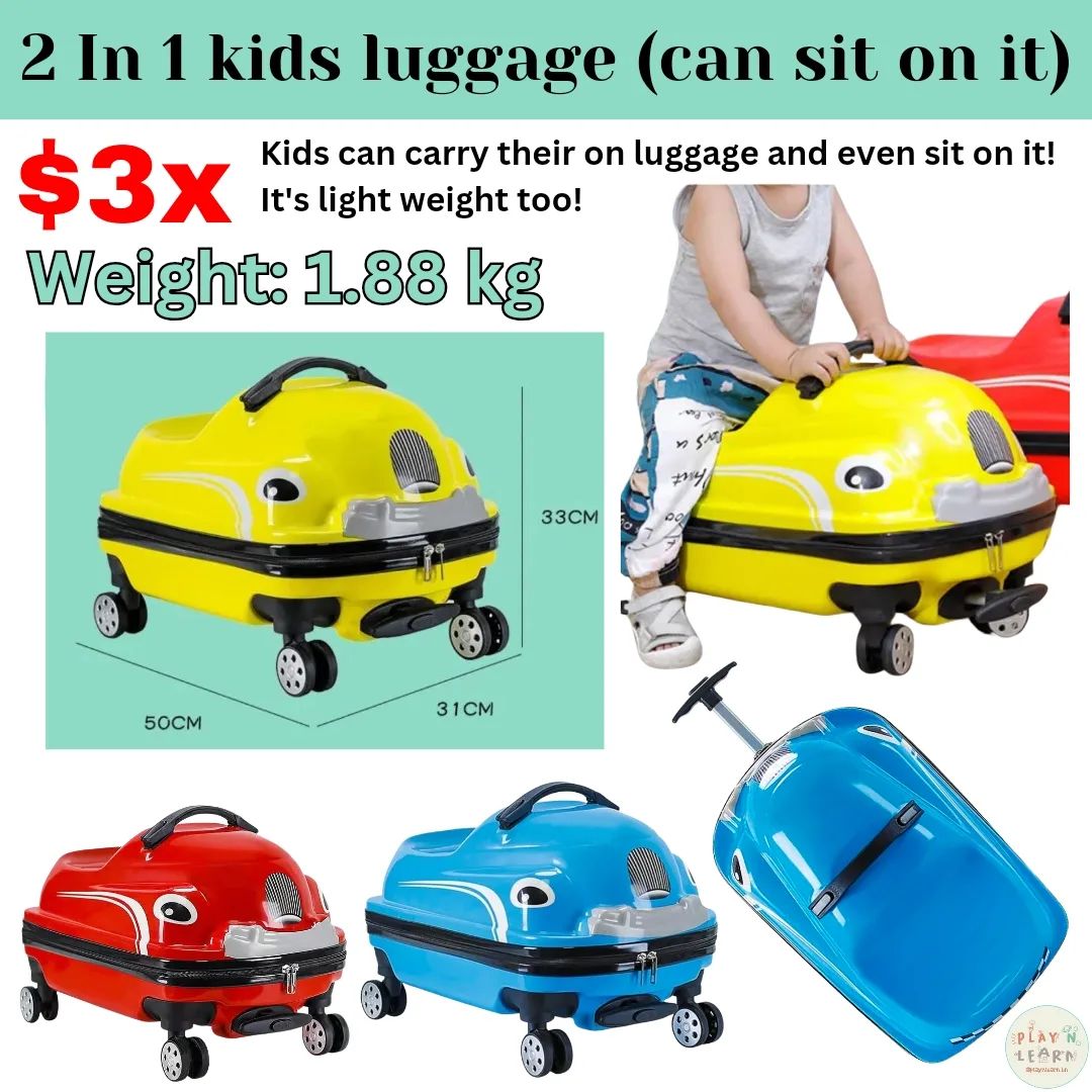 2 IN 1 KIDS LUGGAGE_0