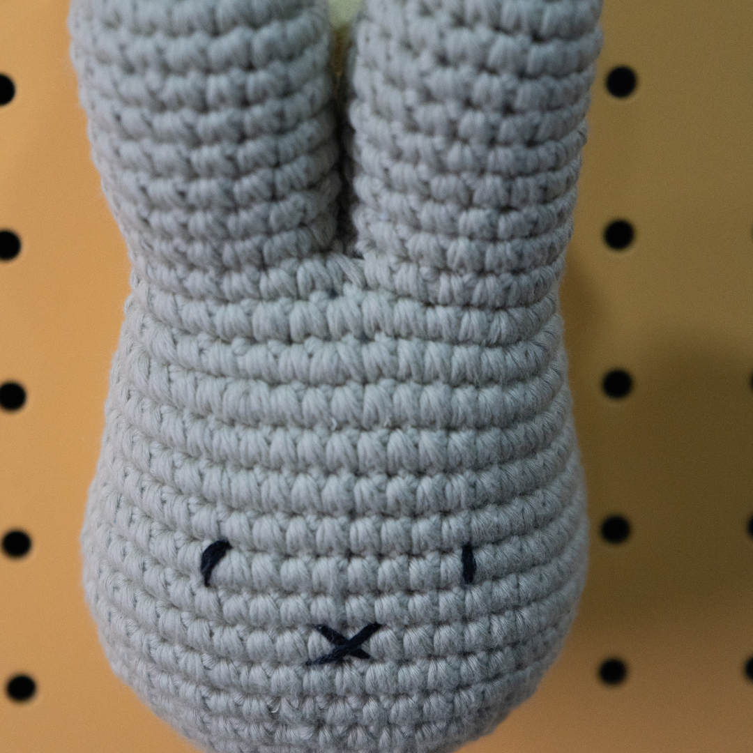 Handmade Miffy Keychain | Premium PP Cotton & Shewave Beads | 100% Cotton Yarn | Densons Lifestyle_7