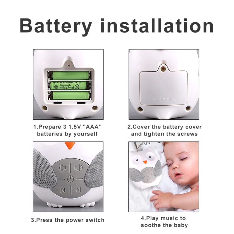 OWL MUSIC BABY SLEEP SOOTHER _7