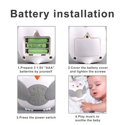 OWL MUSIC BABY SLEEP SOOTHER 