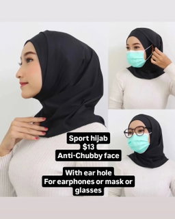 INSTANT SPORT HIJAB TUDUNG 