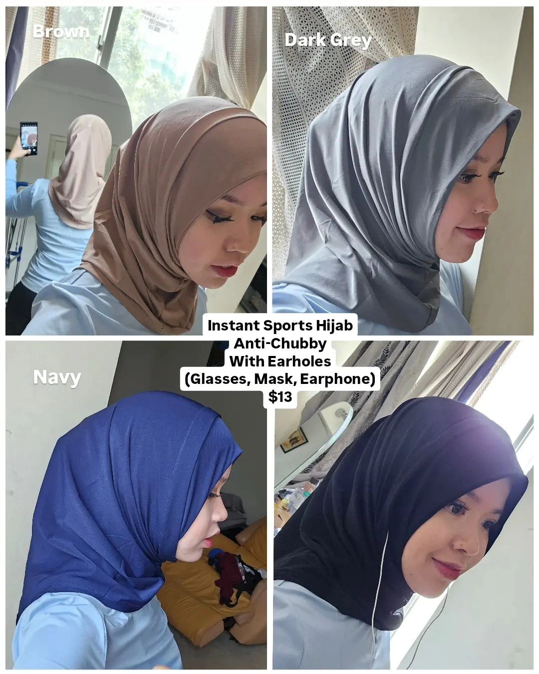 INSTANT SPORT HIJAB TUDUNG _6