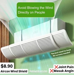 AIRCON WIND SHIELD 