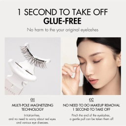 LUNA BLACK MAGNETIC EYELASHES
