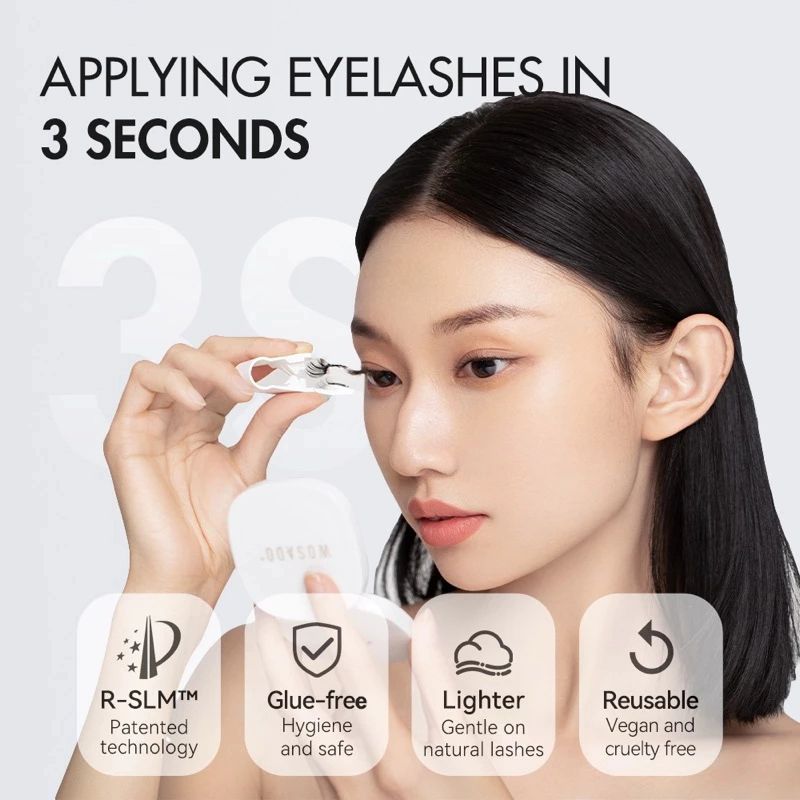 SILKY BLACK MAGNETIC EYELASHES _9