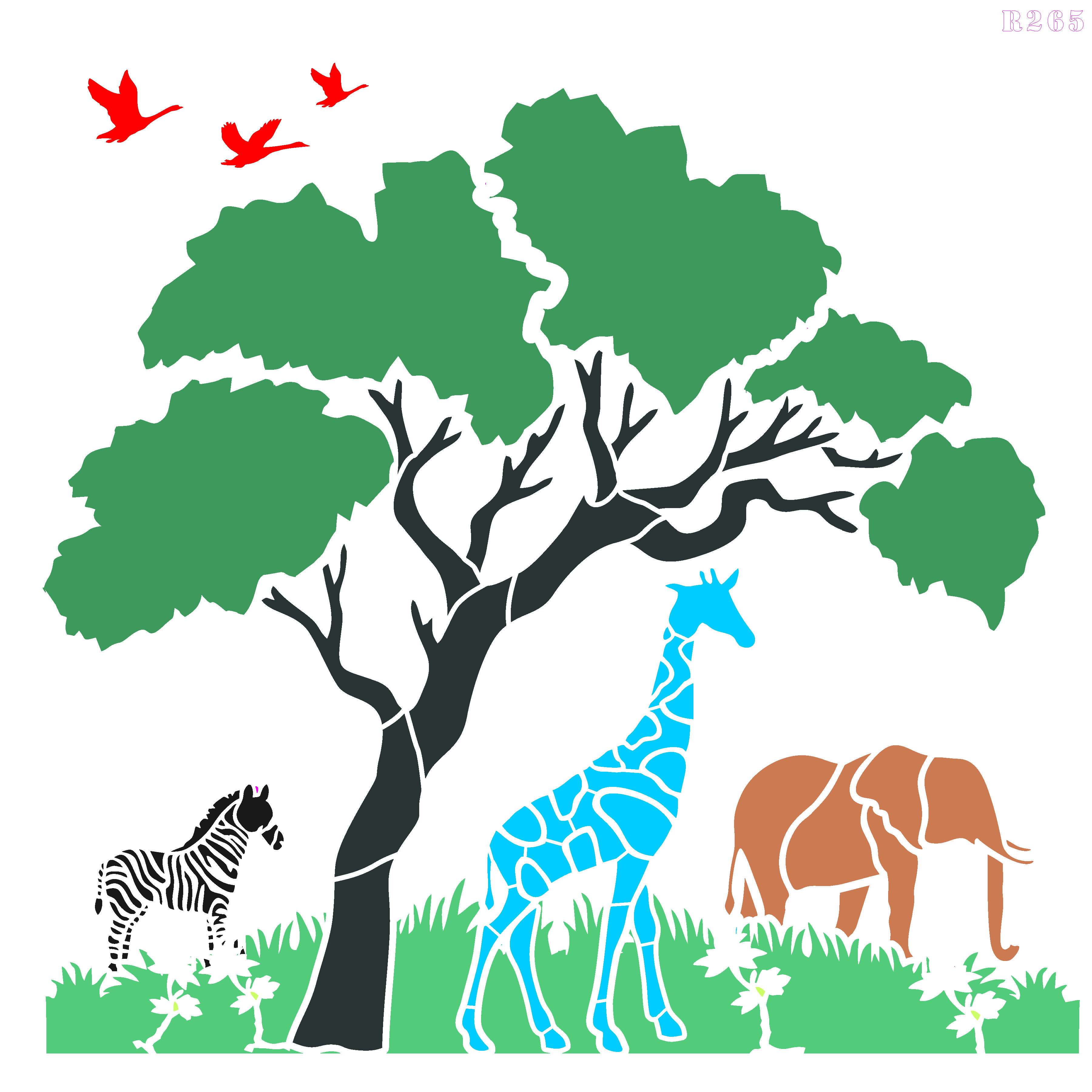 R265_Wall Stencil_1