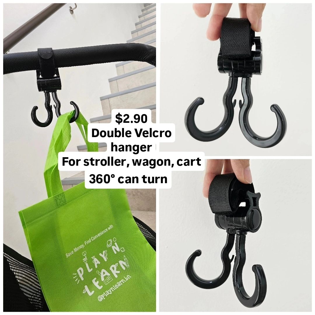 360° DOUBLE VELCRO HANGER 