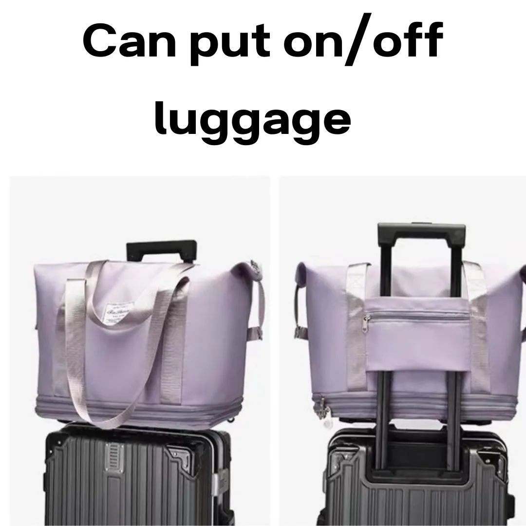 MULTI-FUNCTIONAL EXPANDABLE TRAVEL BAG WITH REMOVABLE WHEELS _4