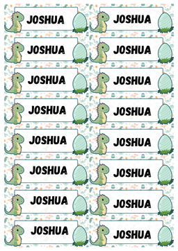 Stationery Labels 
