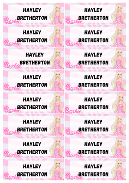 Pre School Stationery 80 labels 