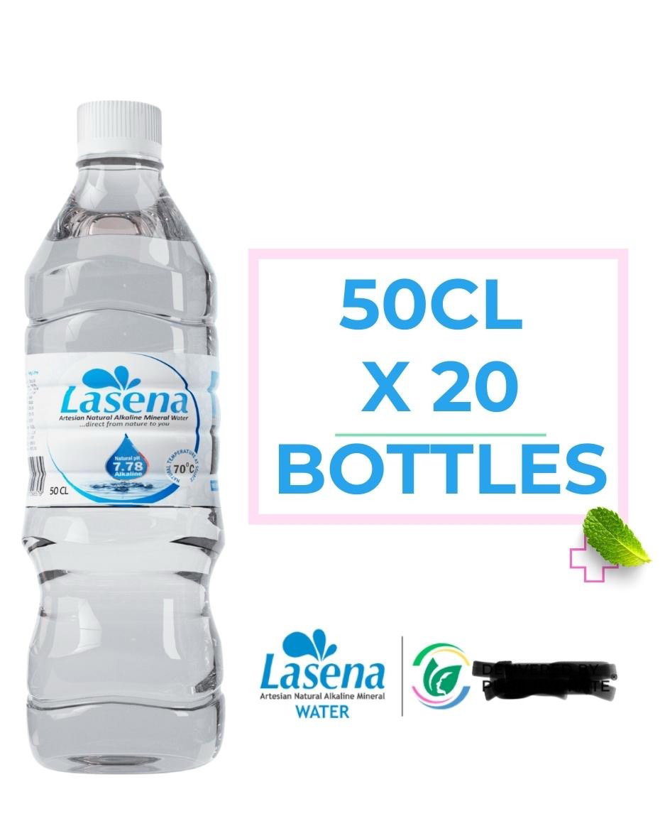 Lasena Artesian Natural Alkaline Water 50cl pack size of 20bottles_0