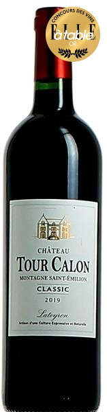 CHÂTEAU TOUR CALON - MONTAGNE SAINT EMILION - 2016
