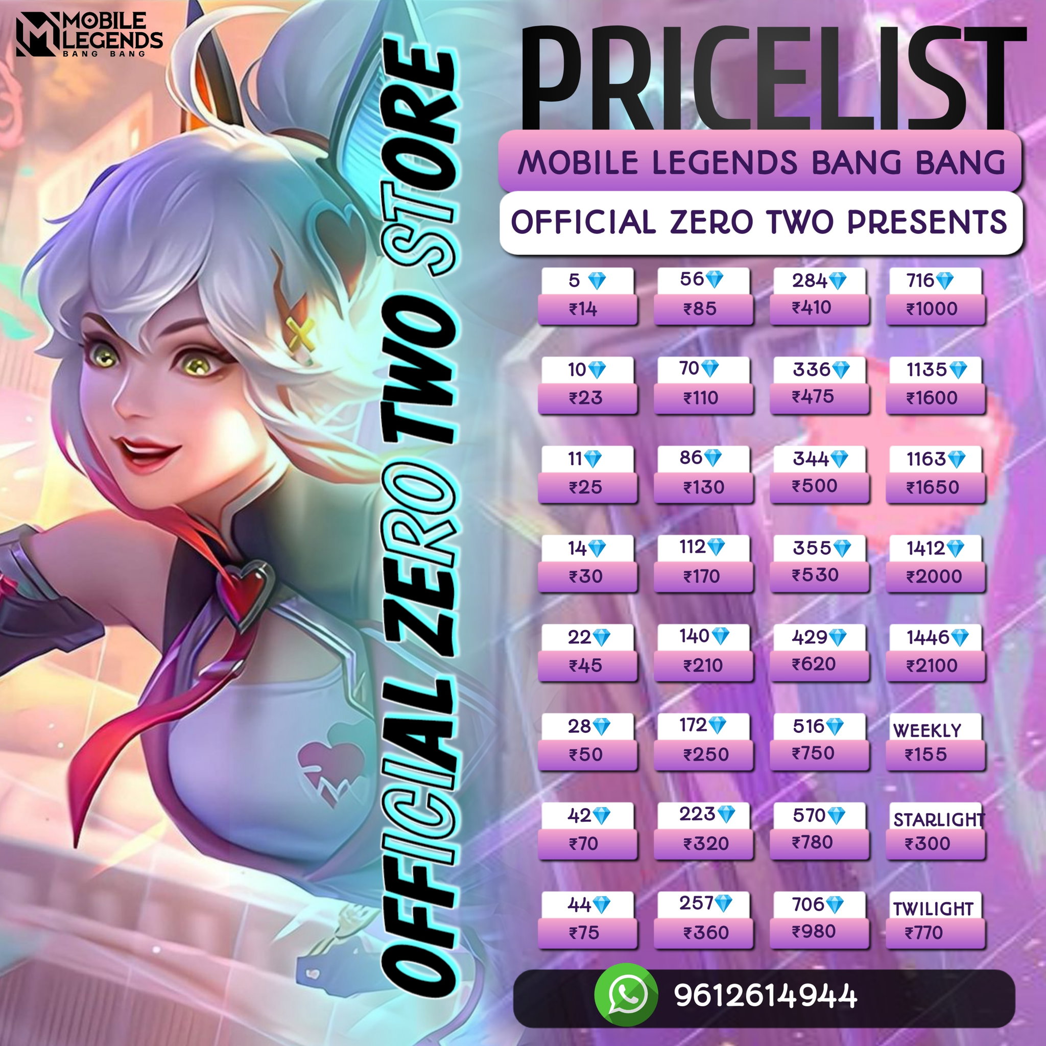 Mobile legends diamond recharge _0