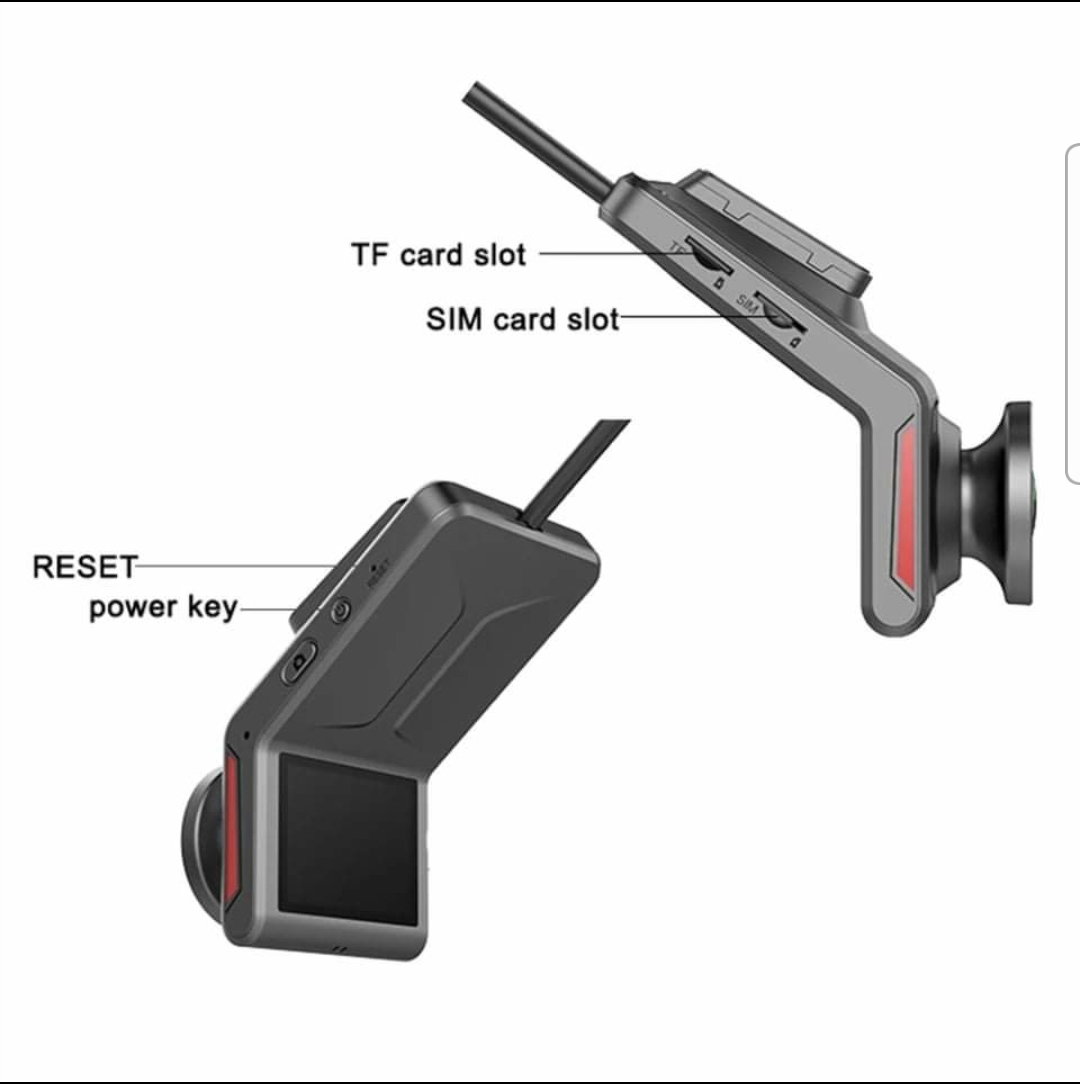 Dashcam 4G Wifi + apk à distance_0