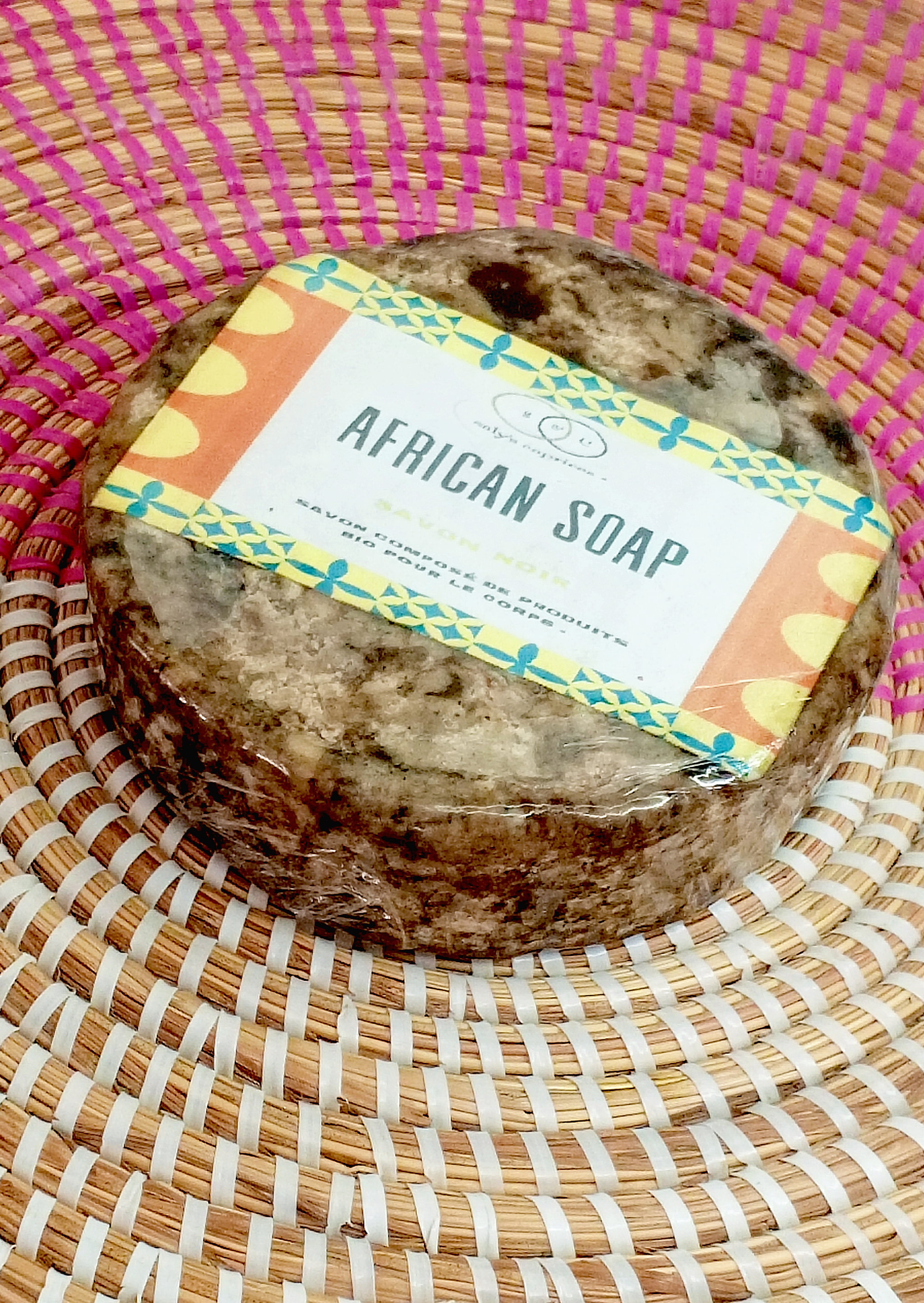 African Soap - savon noir pur _1
