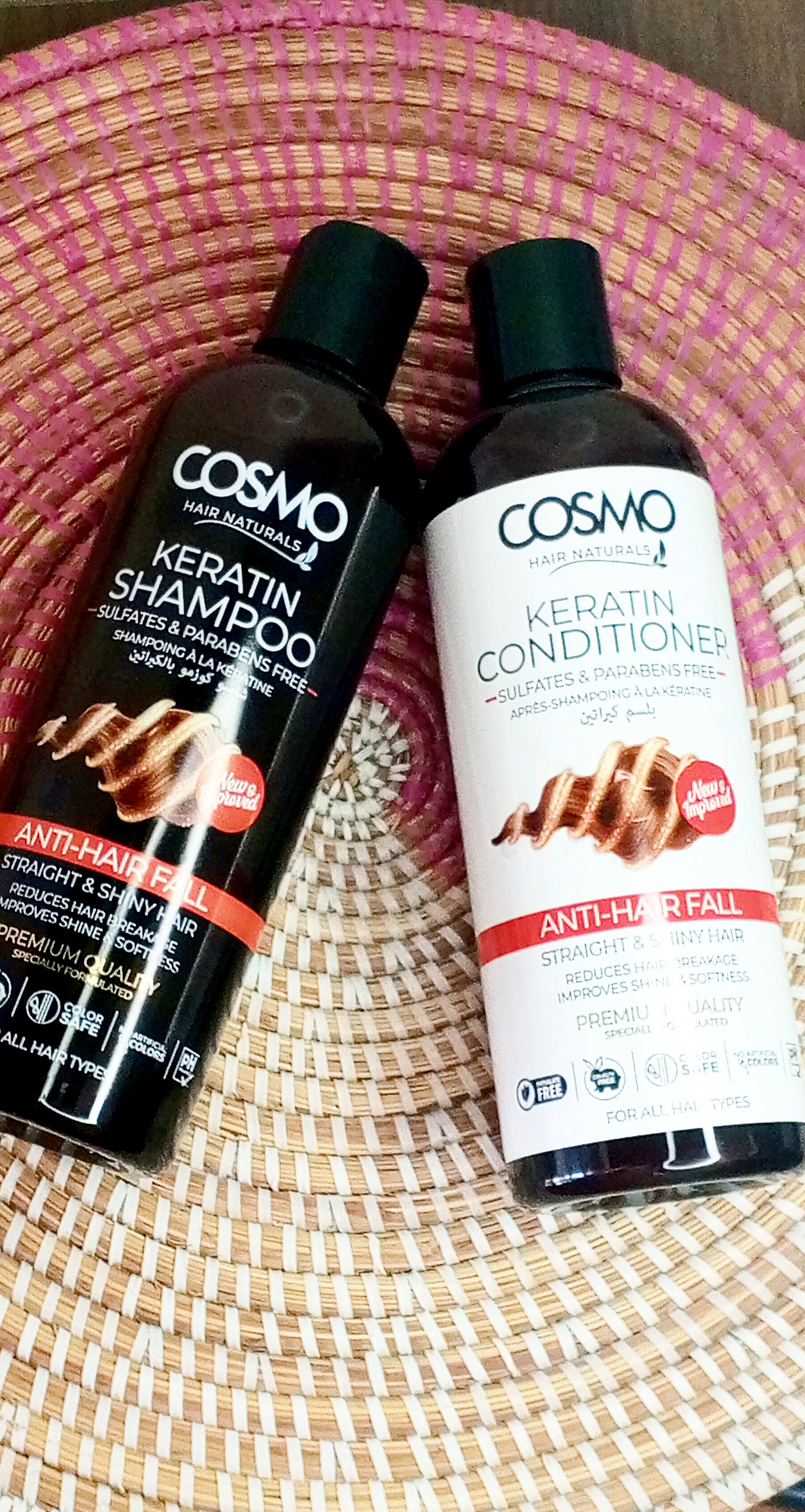 DUO SHAMPOOING+DÉMÊLANT KÉRATINE COSMO_0