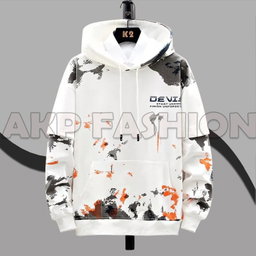 Stylish Color Combined Hoodie