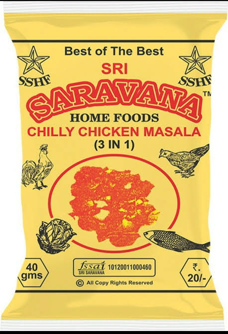 Saravana Chicken Masala 40 gm_0