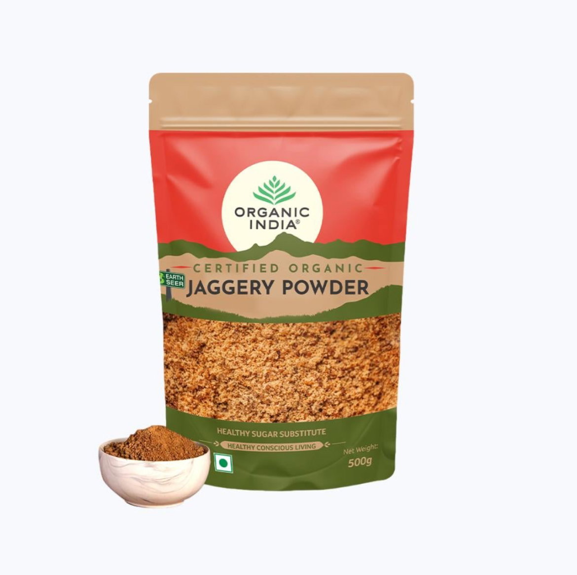 Organic India Jaggery Powder 500gm_0
