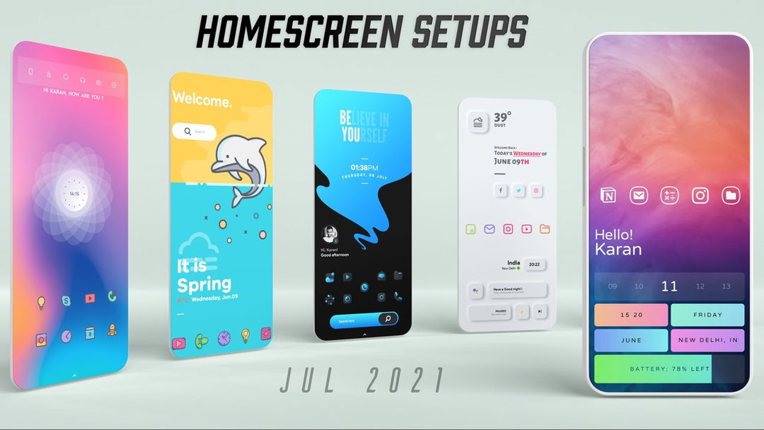 KLWP , KWGT , KLCK