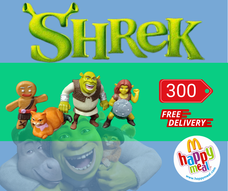 Shrek Mcdonalds Preloved Toy _0