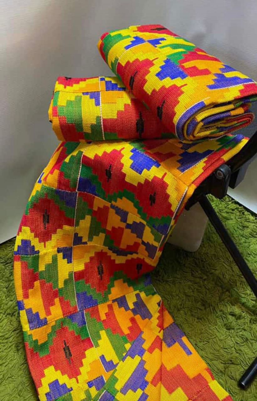 Kente(Ghc 700) for 6 yards_6