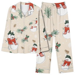 Long Sleeve Button Down PJ