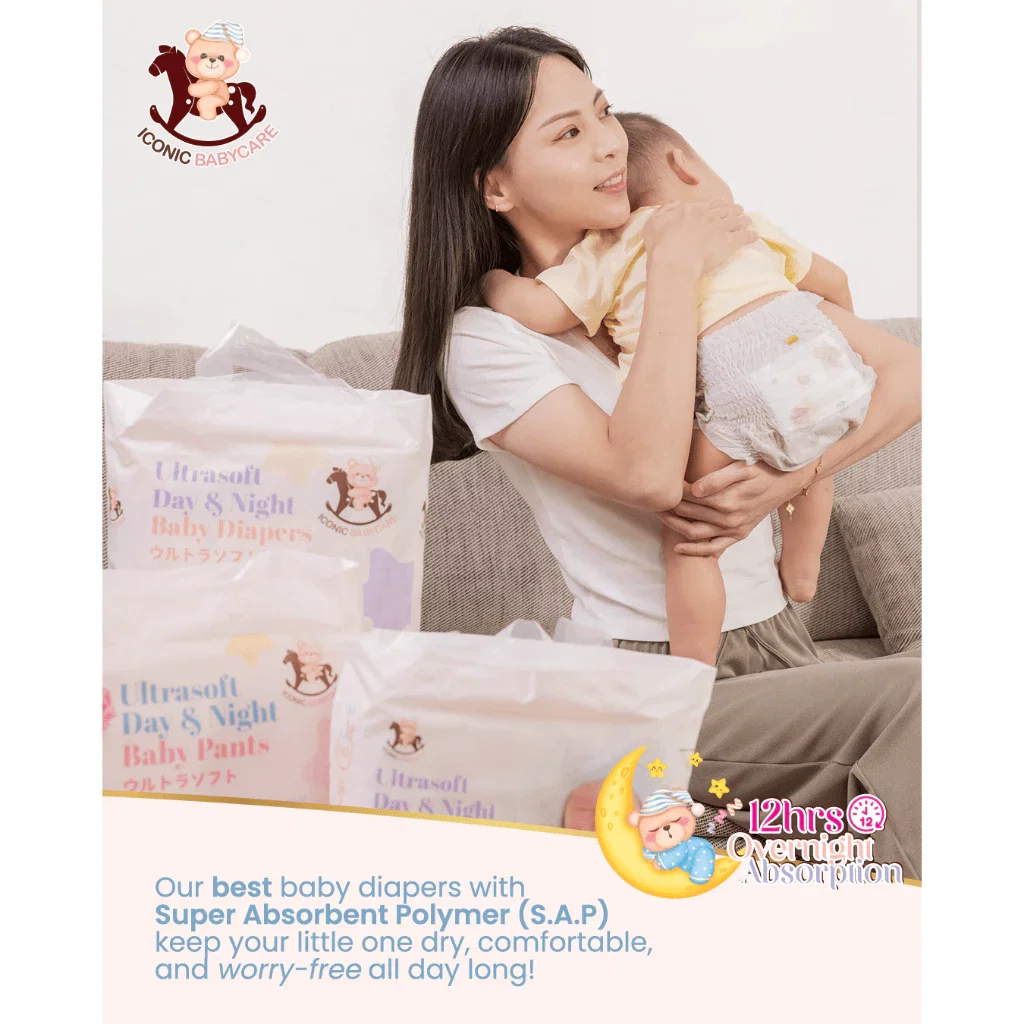 [Rivervale Shores Resident Only] Iconic Babycare Ultrasoft Diapers (Tape & Pants)_0