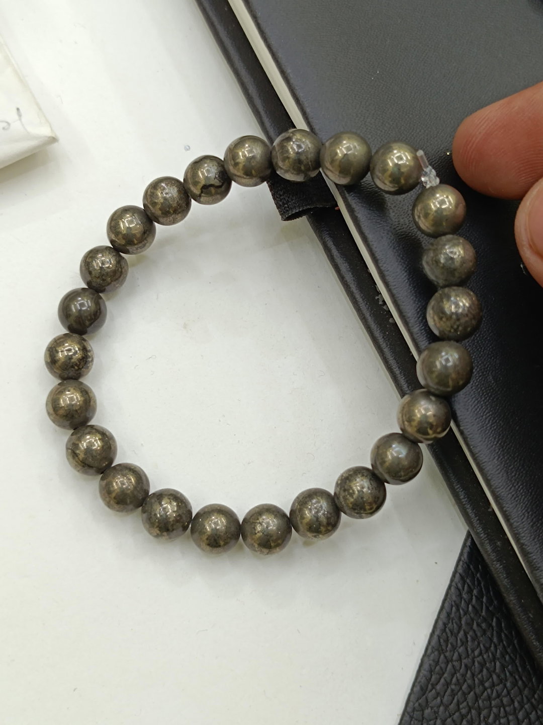 Pyrite bracelet 8mm