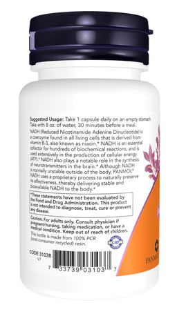 NADH 10 mg wih D-Ribose