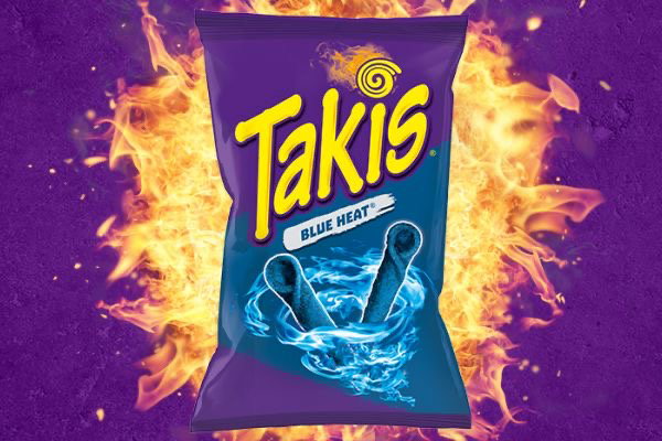 Takis Blue heat