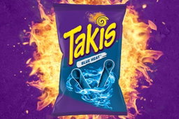 Takis Blue heat