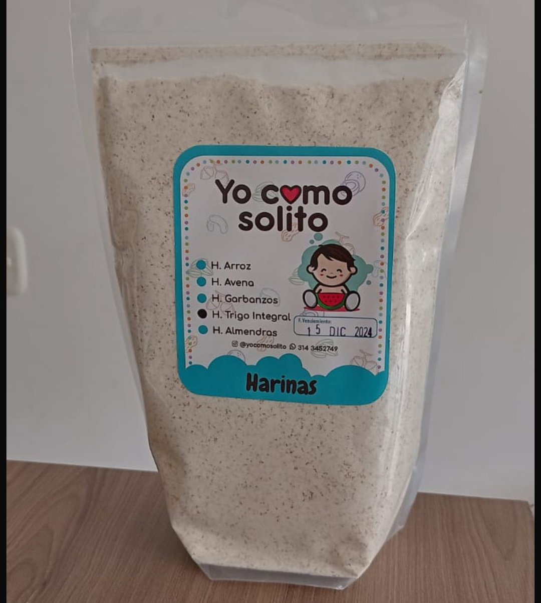 Harina de trigo integral 