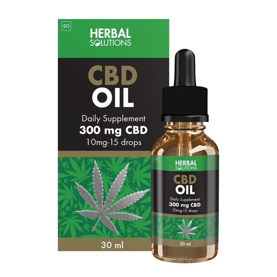 CBD oil 30mĺ x 300mg