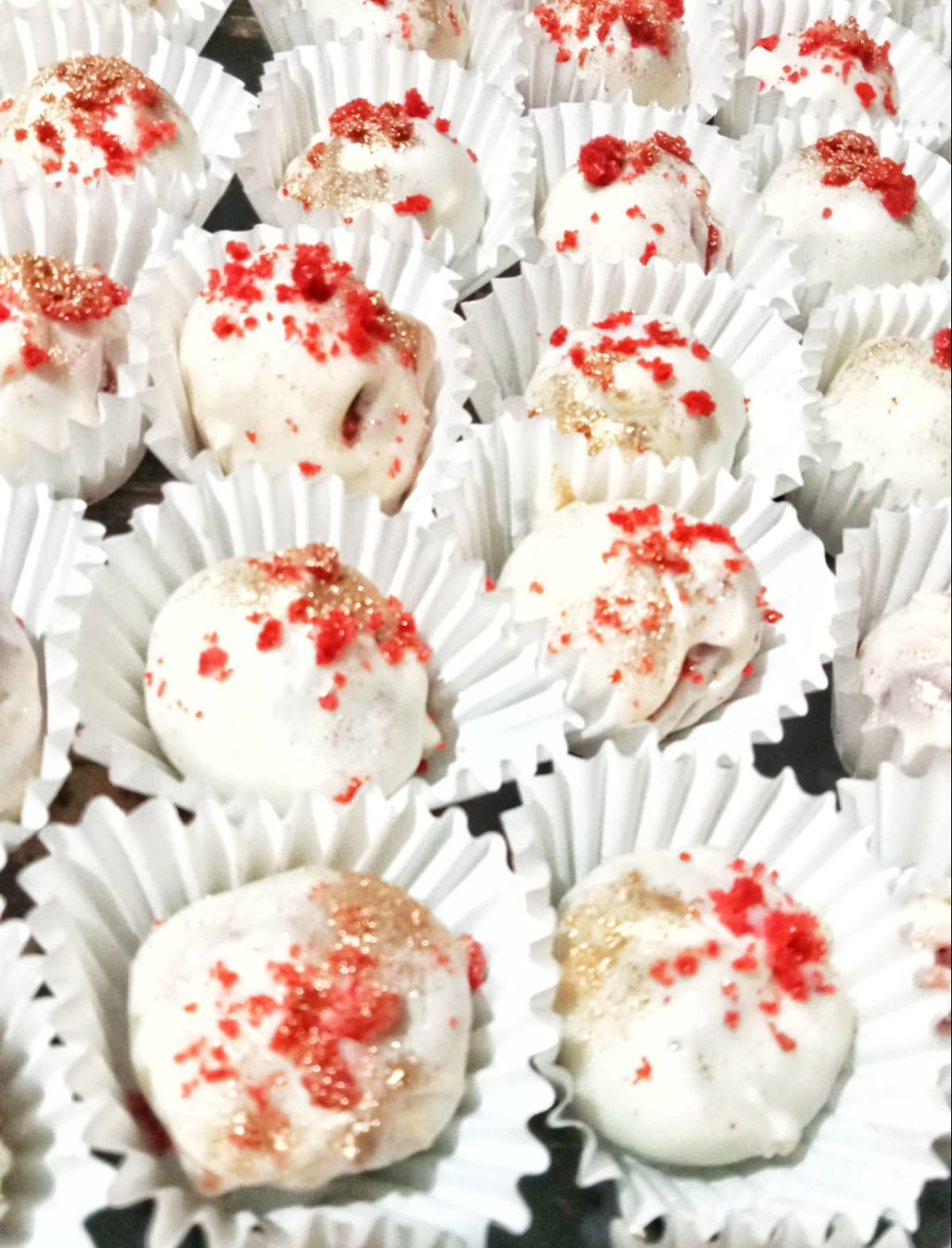 Trufas de brownie