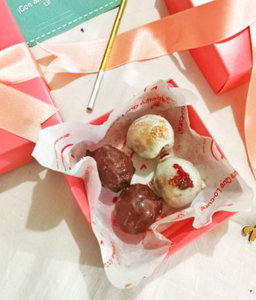 Trufas de brownie