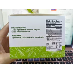 Jc Organic Barley Juice (10 SACHET)